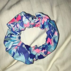 Lilly Pulitzer handmade hair scrunchie